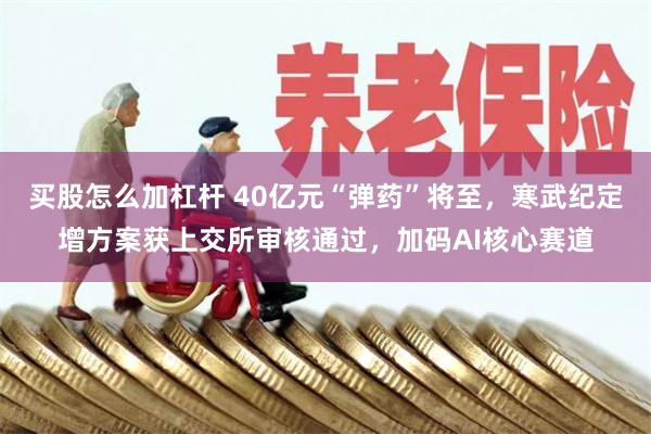 买股怎么加杠杆 40亿元“弹药”将至，寒武纪定增方案获上交所审核通过，加码AI核心赛道