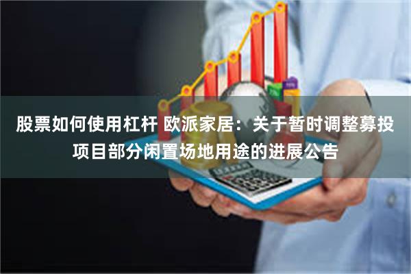 股票如何使用杠杆 欧派家居：关于暂时调整募投项目部分闲置场地用途的进展公告